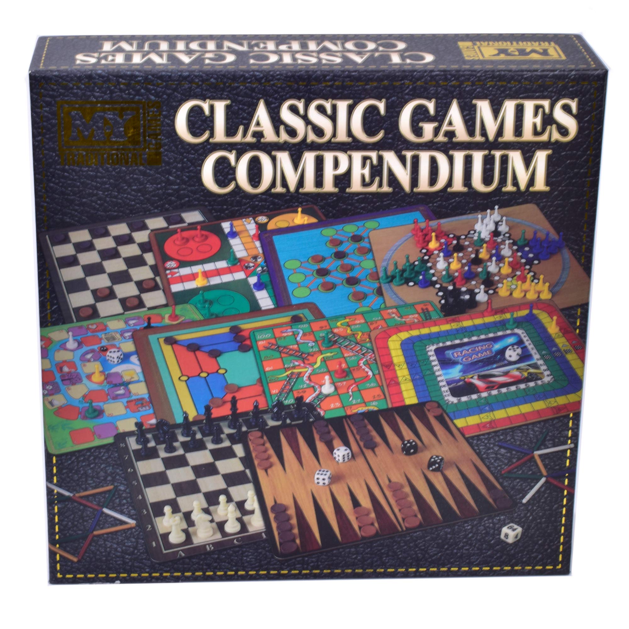 Amazon | M.Y Classic Games Compendium ボードゲーム、サイコロ